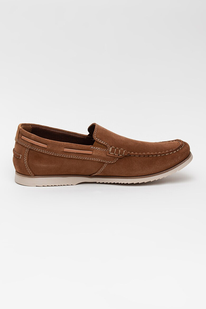 Clarks Велурени мокасини Noonan - Pepit.bg