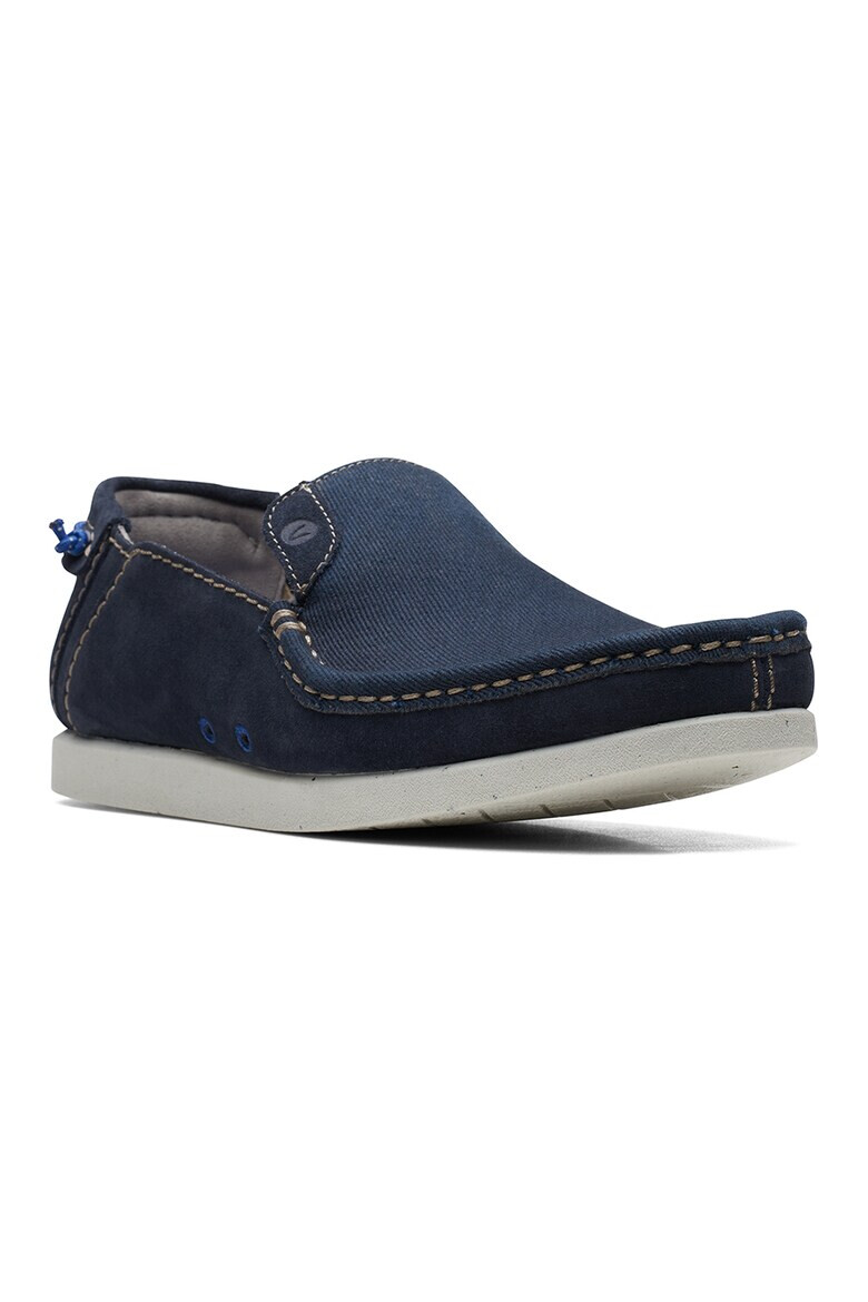 Clarks Велурени мокасини Shacrelites - Pepit.bg