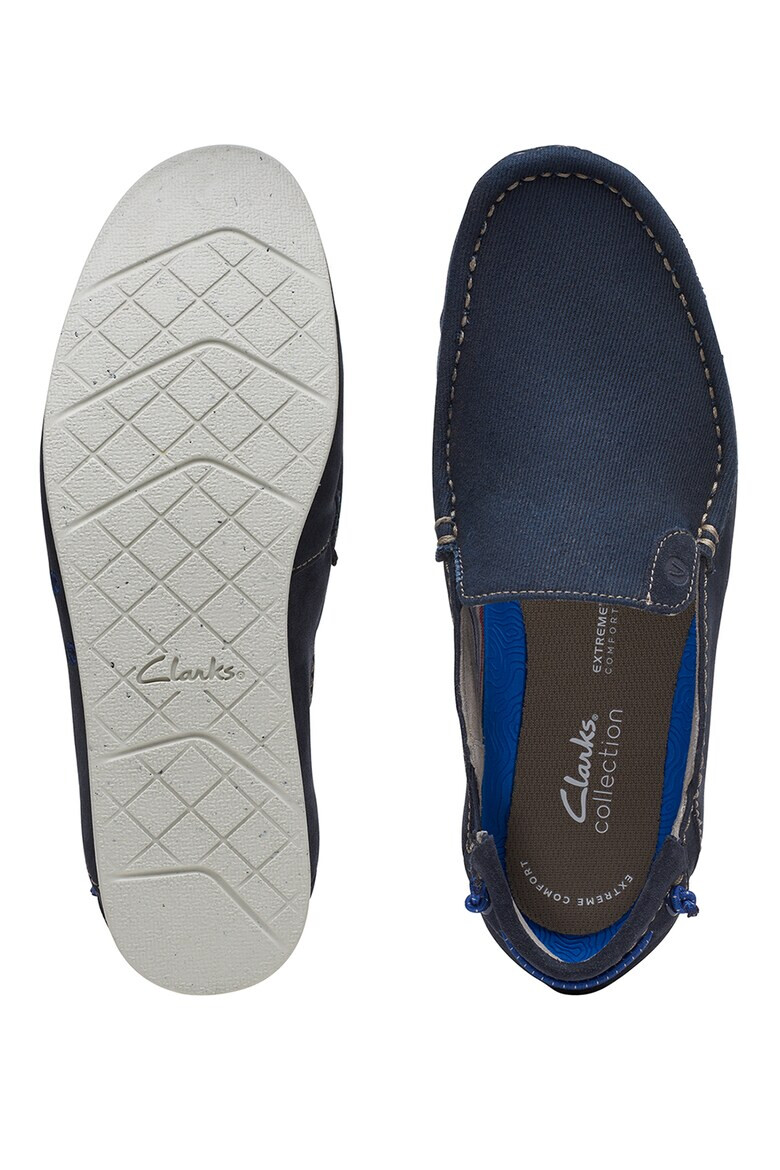 Clarks Велурени мокасини Shacrelites - Pepit.bg