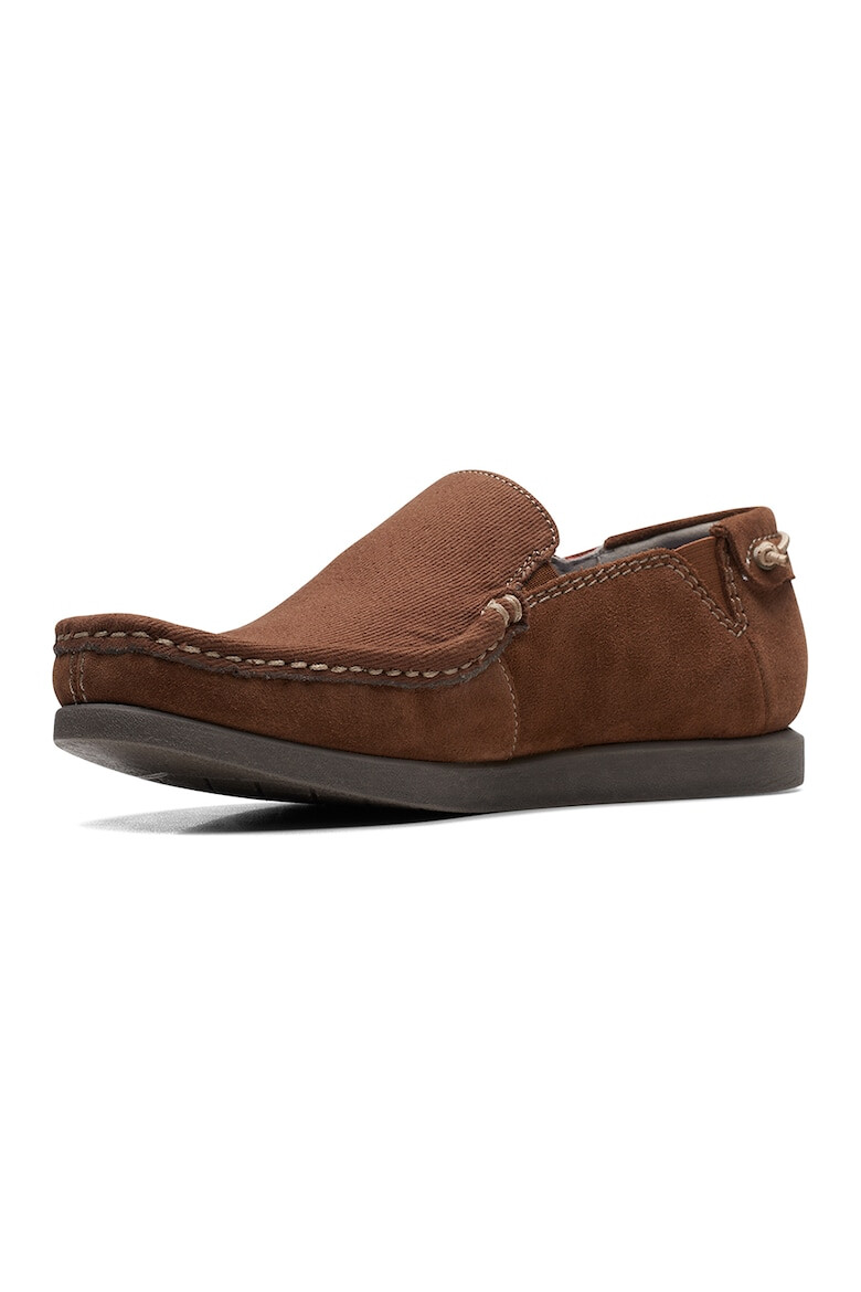 Clarks Велурени мокасини Shacrelites - Pepit.bg