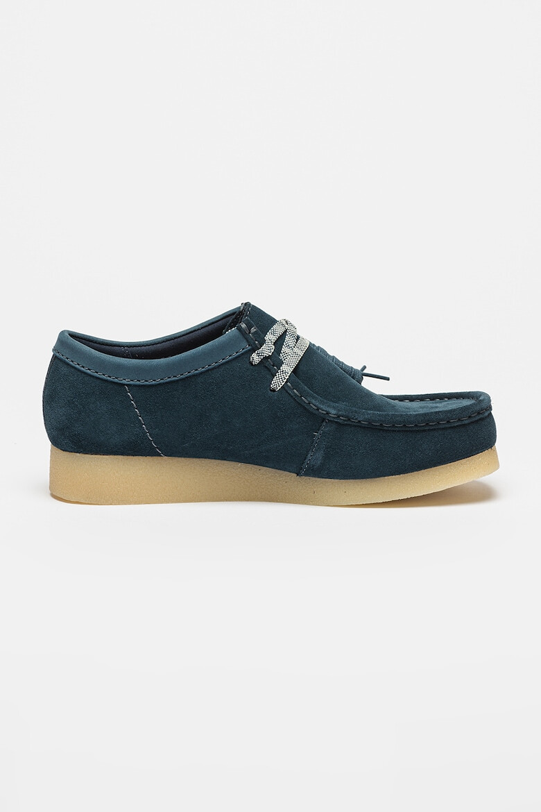 Clarks Велурени мокасини Wallabeeevo - Pepit.bg