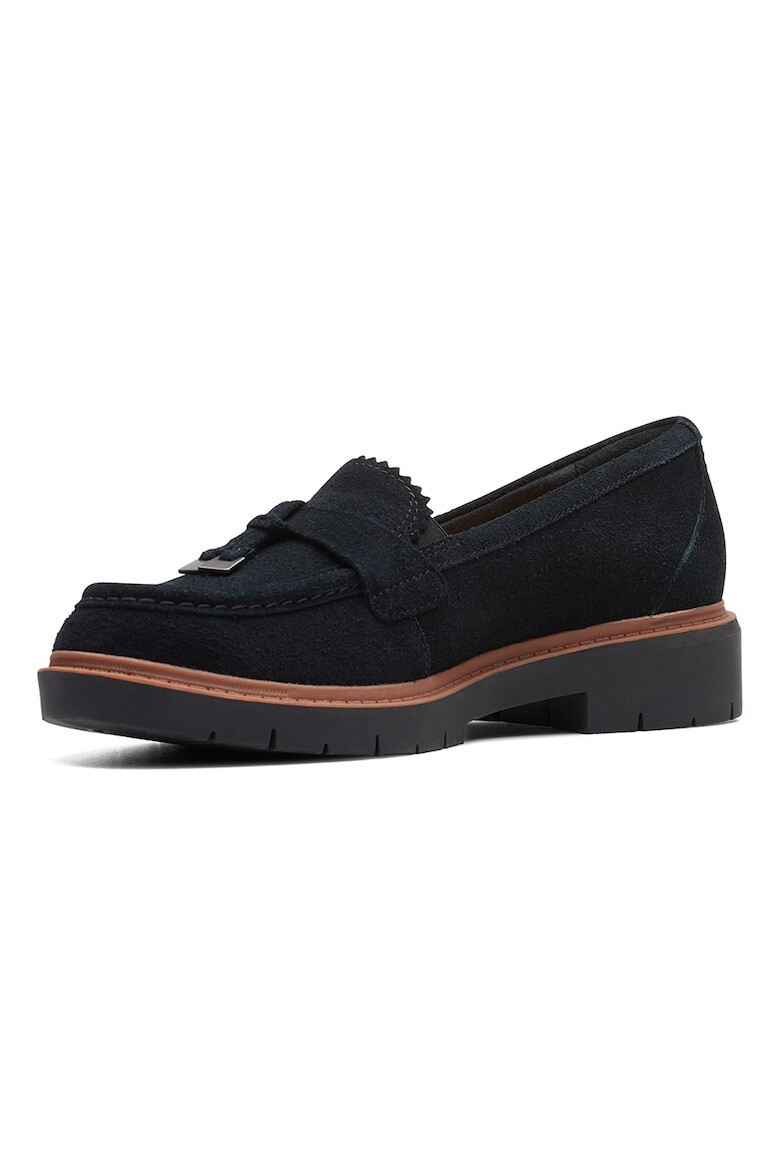 Clarks Велурени мокасини Westlynn Bella - Pepit.bg