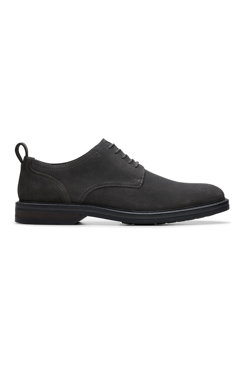 Clarks Велурени обувки Aldwin тип Derby - Pepit.bg