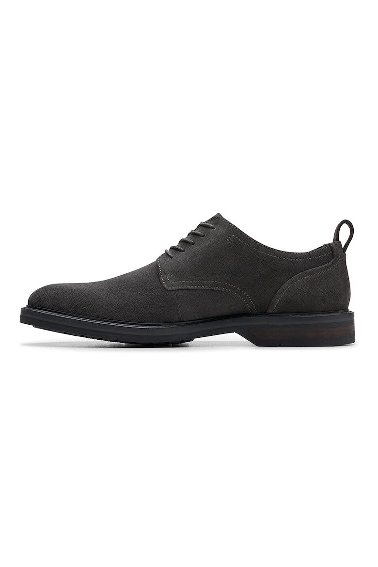 Clarks Велурени обувки Aldwin тип Derby - Pepit.bg