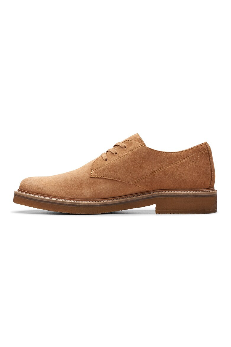Clarks Велурени обувки Derby - Pepit.bg