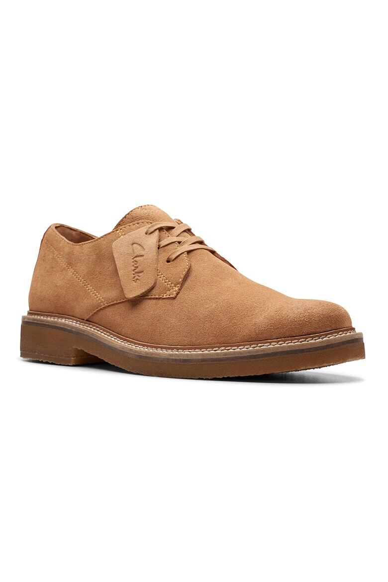 Clarks Велурени обувки Derby - Pepit.bg