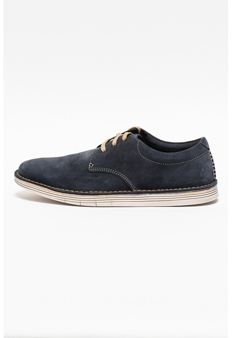 Clarks Велурени обувки Forge Vibe - Pepit.bg