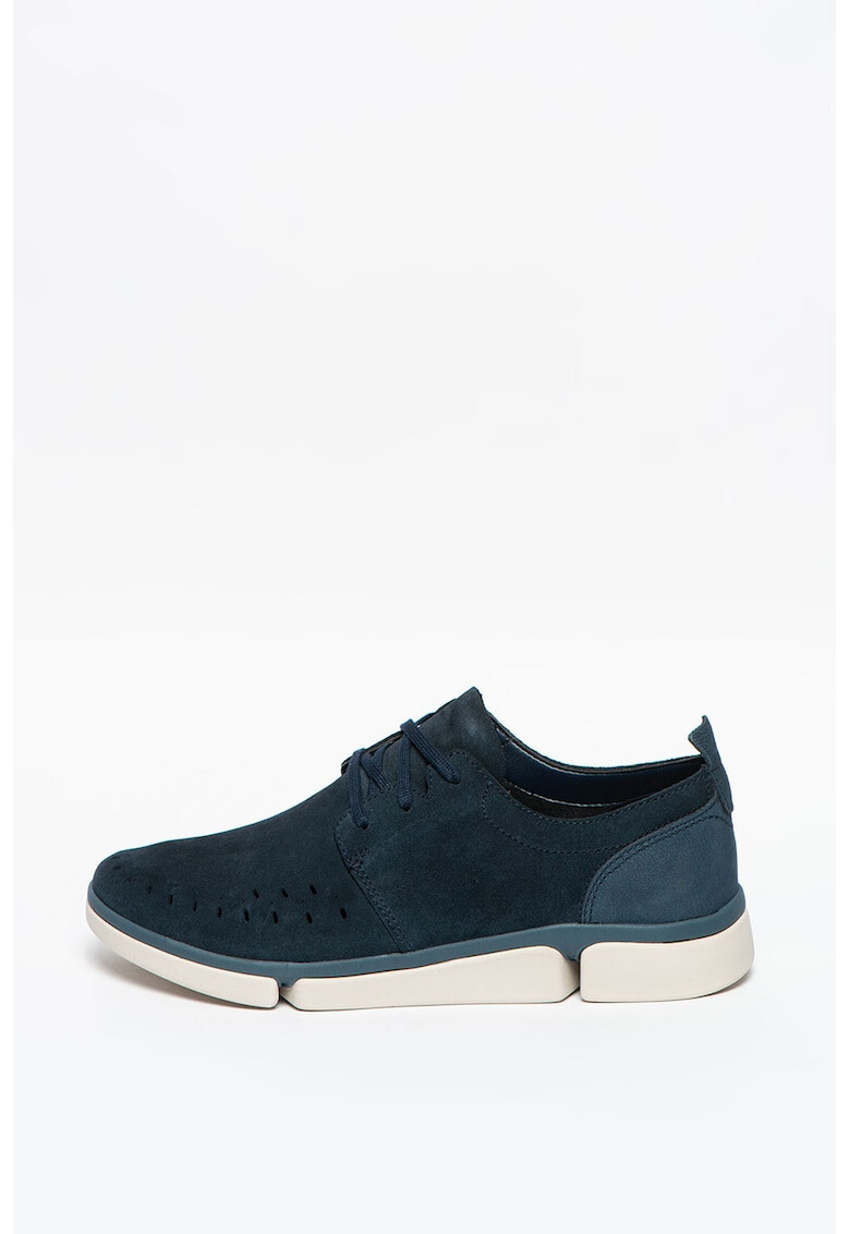 Clarks Велурени обувки Tri Verve Boss - Pepit.bg