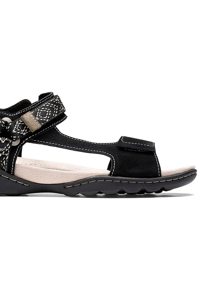 Clarks Велурени сандали Amanda Step - Pepit.bg