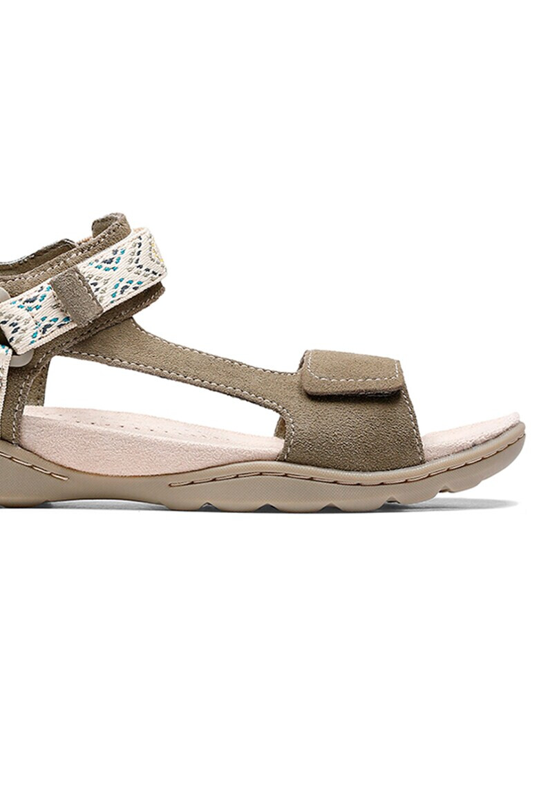 Clarks Велурени сандали Amanda Step - Pepit.bg