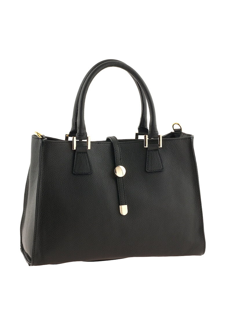 Classeregina Black Leather Bag - Pepit.bg