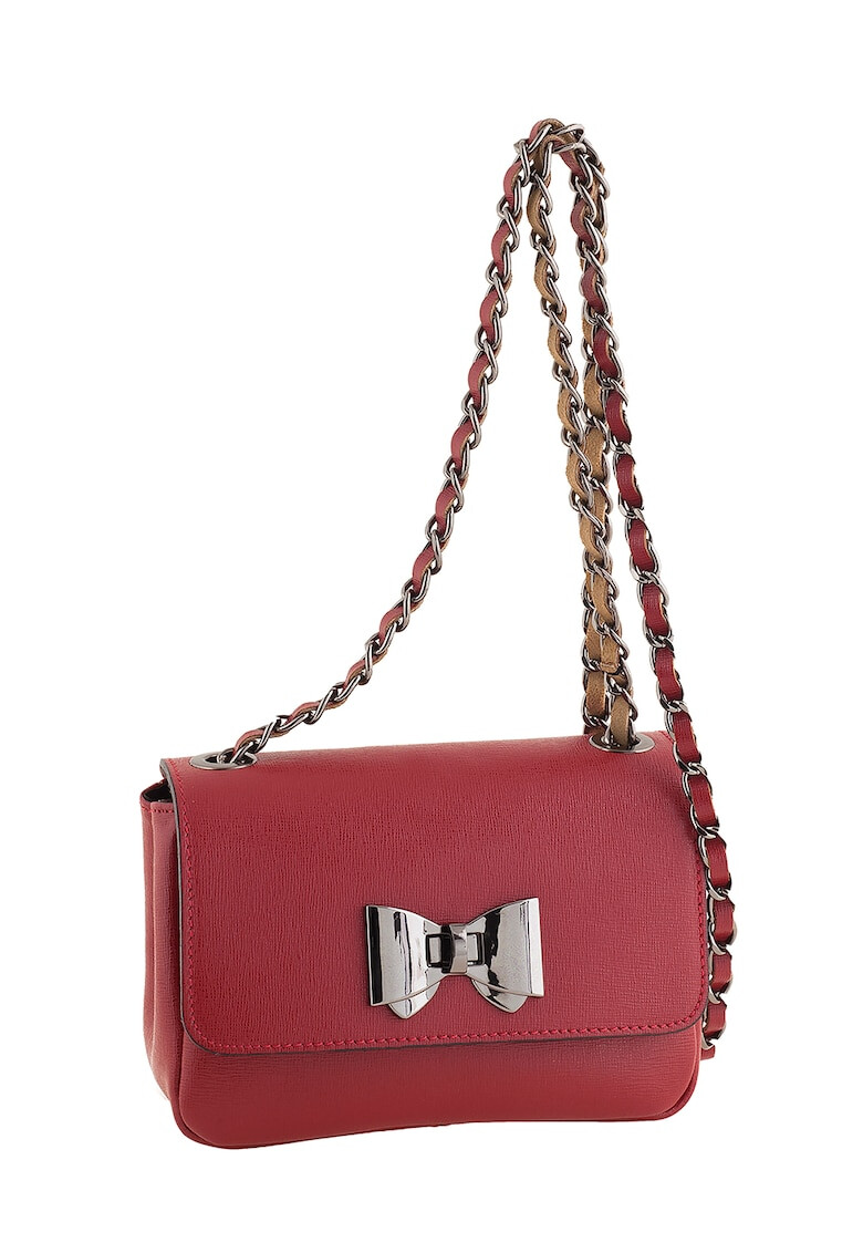 Classeregina Red Saffiano Leather Small Bag - Pepit.bg