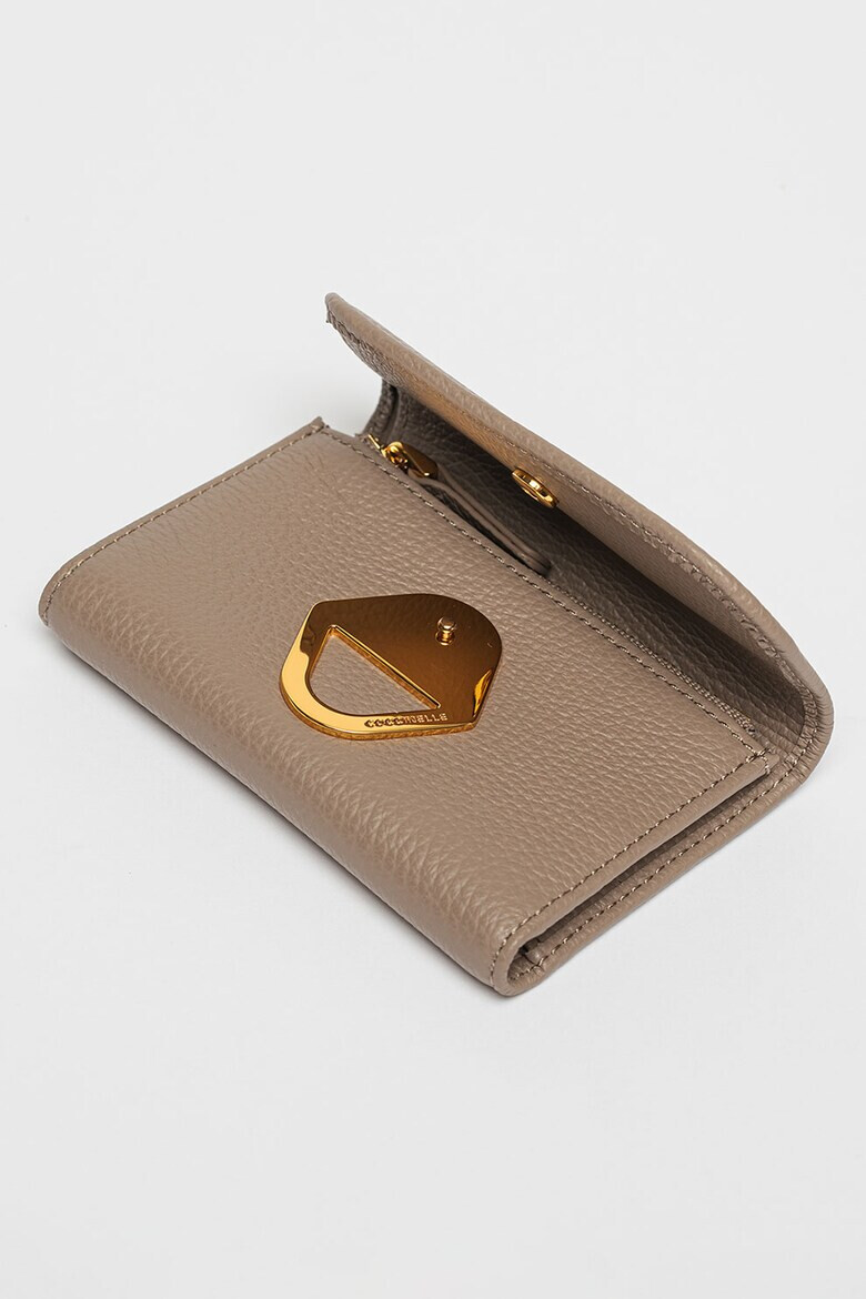 COCCINELLE Кожен портфейл Dew с лого - Pepit.bg