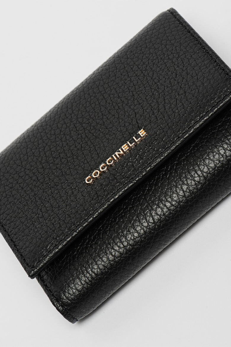 COCCINELLE Кожен портфейл Metallic Soft - Pepit.bg