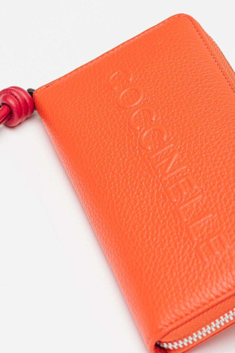 COCCINELLE Кожен портфейл с лого - Pepit.bg