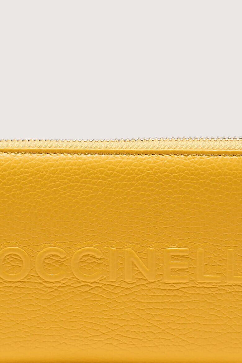 COCCINELLE Кожен портфейл с лого - Pepit.bg
