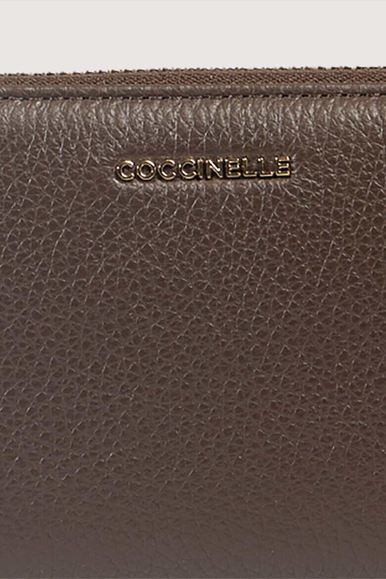 COCCINELLE Кожен портфейл с цип - Pepit.bg