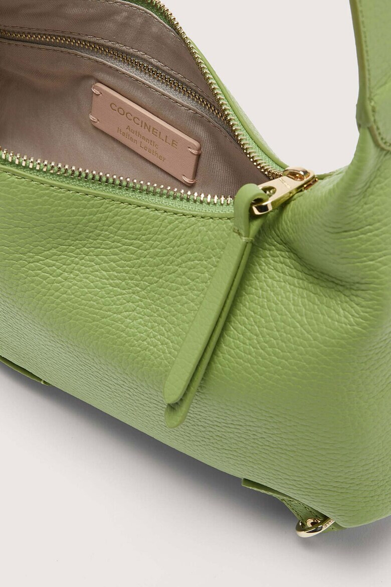 COCCINELLE Кожена чанта за рамо Abigail - Pepit.bg
