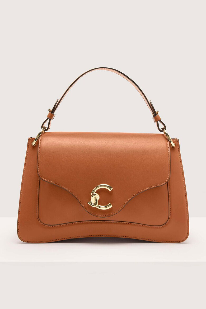 COCCINELLE Кожена чанта C-Me - Pepit.bg