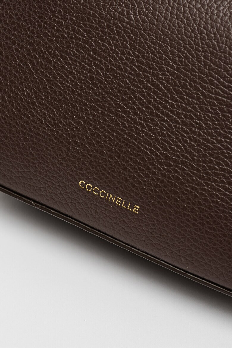 COCCINELLE Кожена чанта през рамо Tebe - Pepit.bg