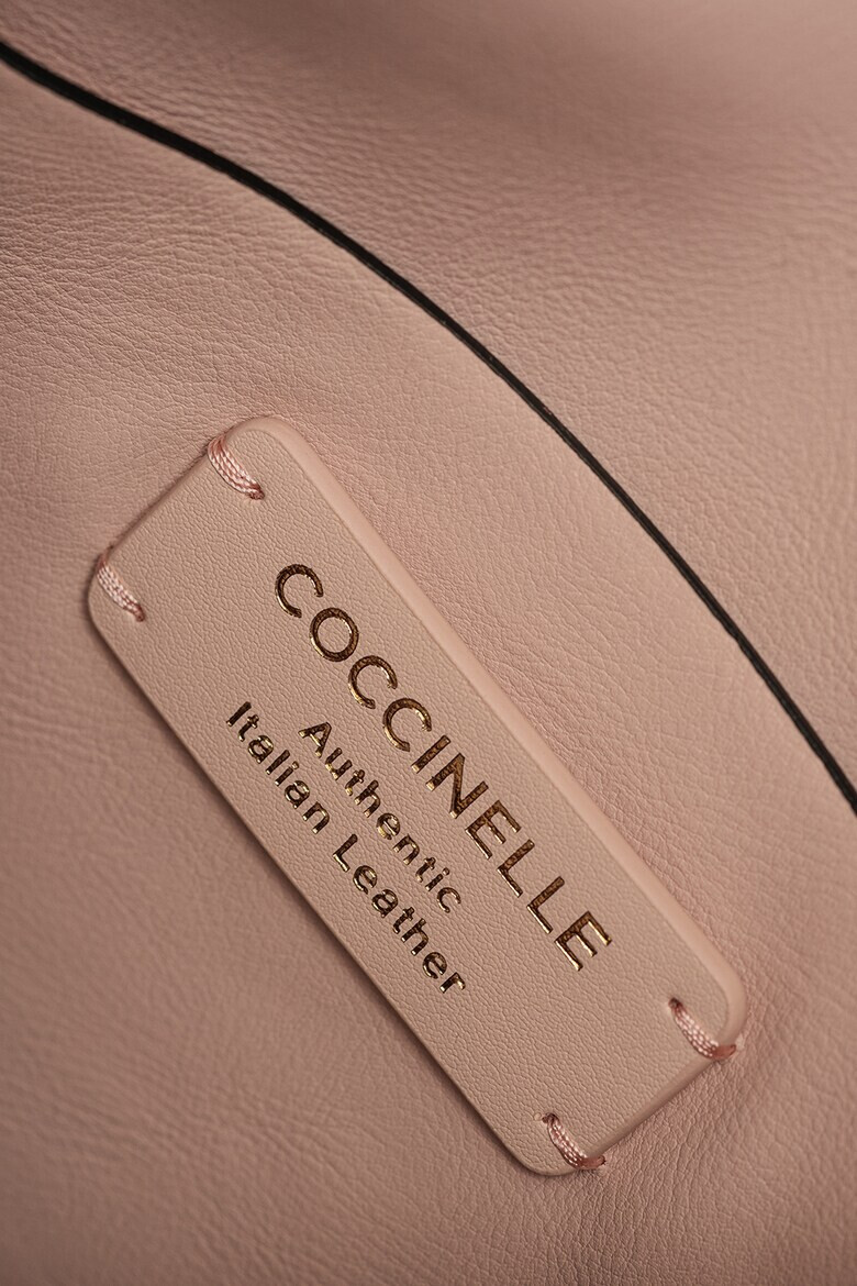 COCCINELLE Кожена раница Arlettis с капаче - Pepit.bg