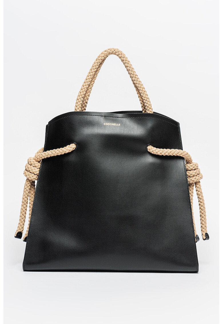 COCCINELLE Кожена шопинг чанта Allure - Pepit.bg