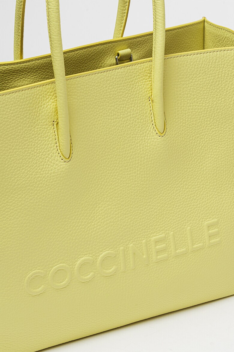 COCCINELLE Кожена шопинг чанта Myrtha - Pepit.bg