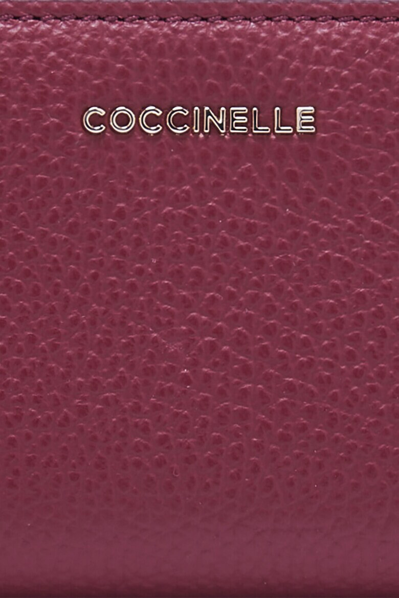 COCCINELLE Кожено портмоне Metallic Soft - Pepit.bg