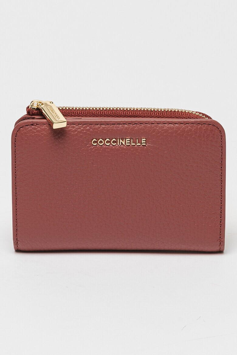 COCCINELLE Кожено портмоне с цип - Pepit.bg