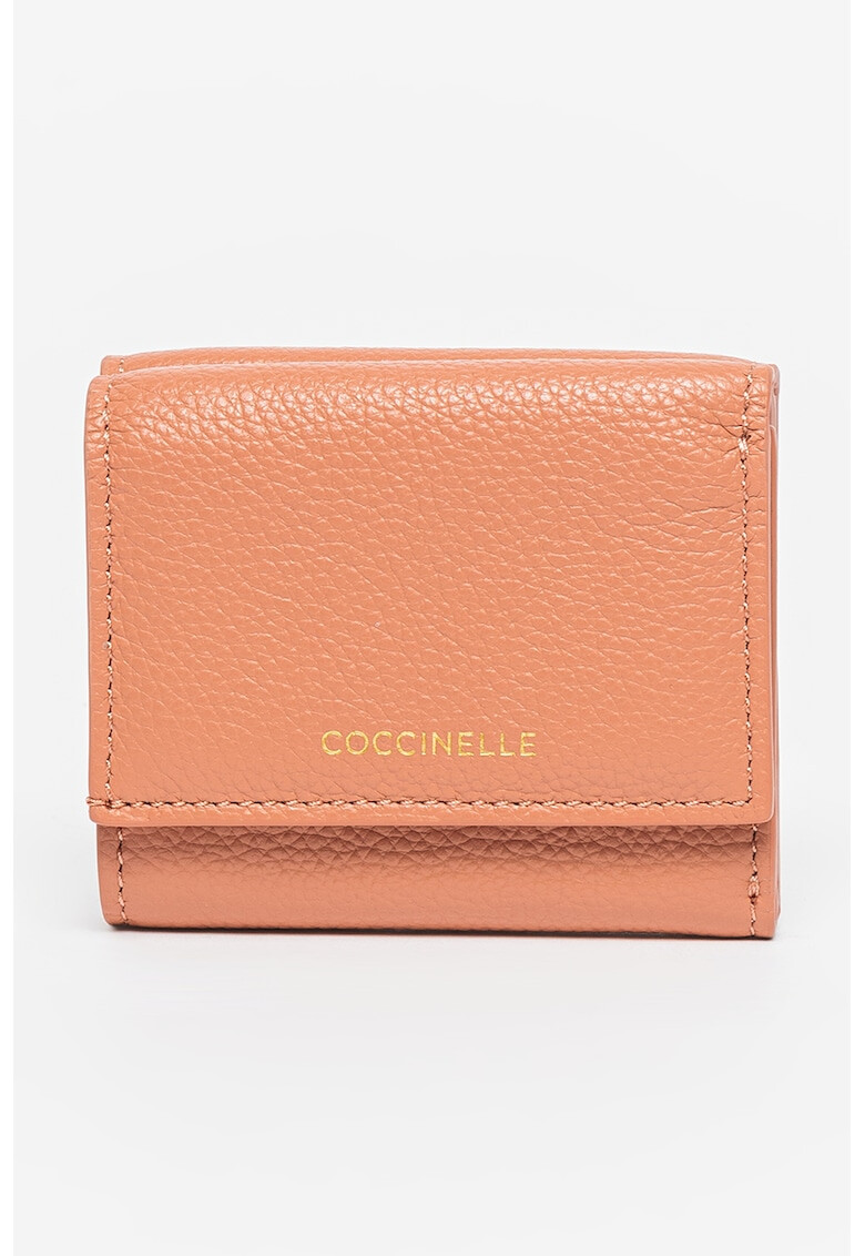 COCCINELLE Малко кожено портмоне Easy - Pepit.bg