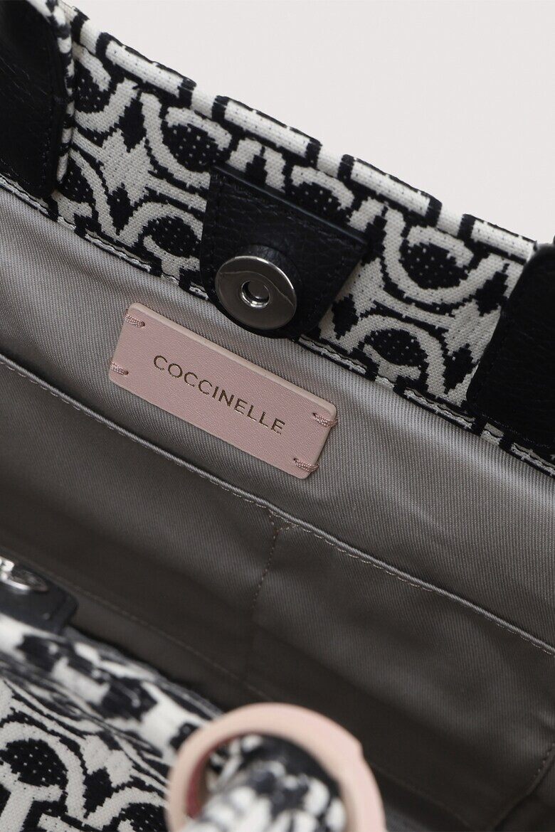 COCCINELLE Шопинг чанта Never Without от жакард - Pepit.bg
