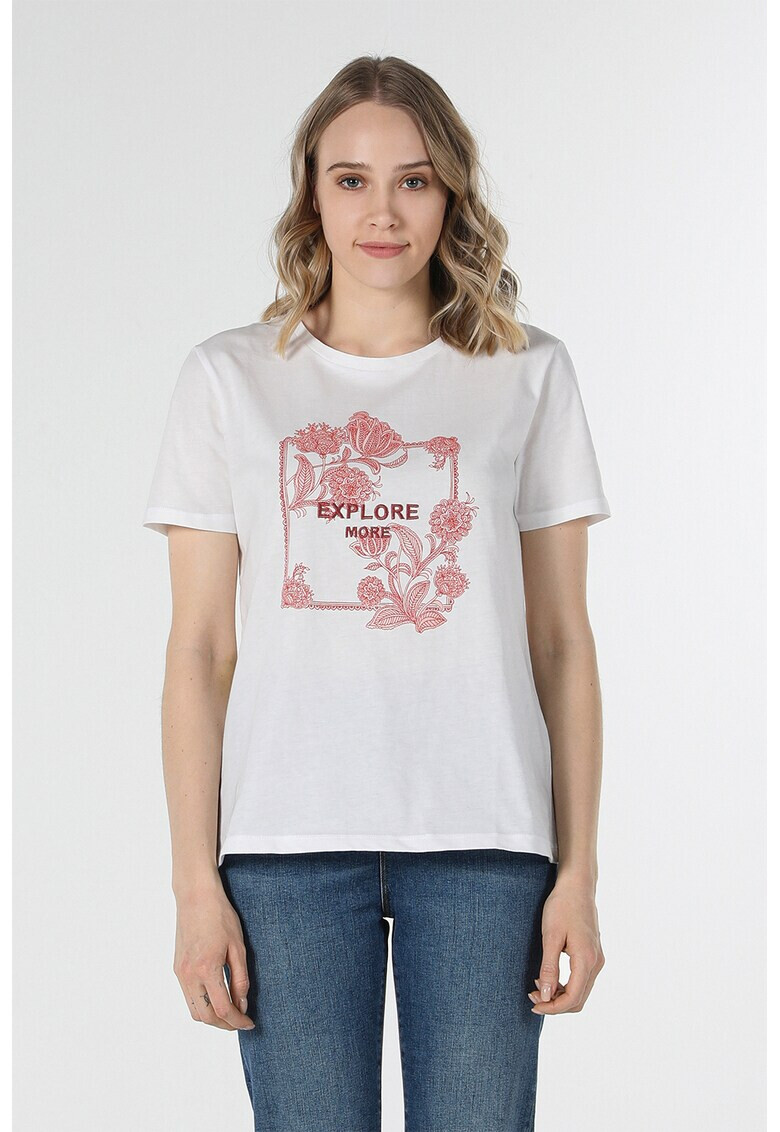COLIN'S Памучна тениска с принт - Pepit.bg
