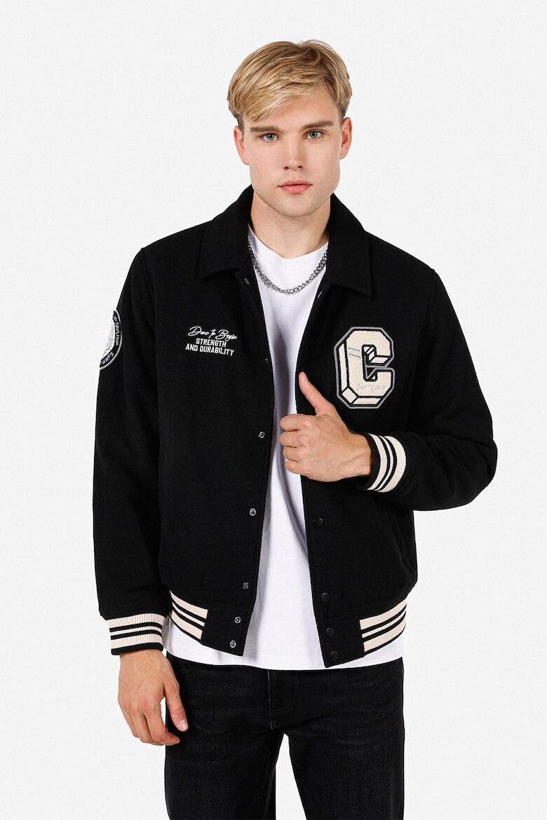 COLINS Памучно яке Varsity - Pepit.bg