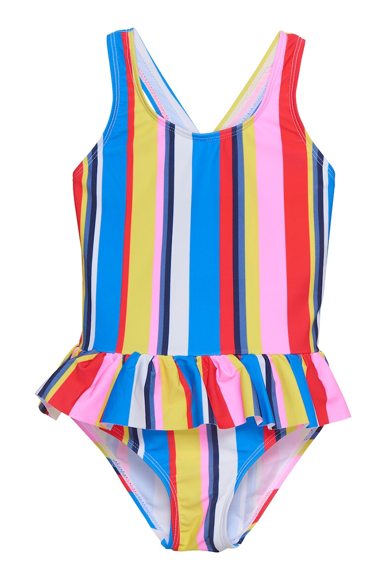 Color Kids Раиран цял бански - Pepit.bg