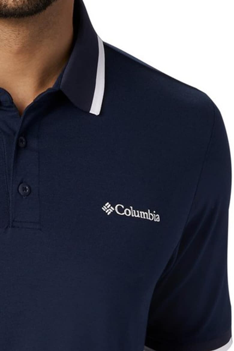 Columbia Тениска Cove Dome Butte™ с пике ефект и яка - Pepit.bg