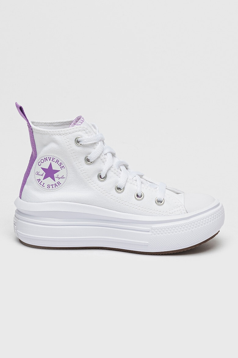 Converse Кецове Chuck Taylor All Star Move с равна платформа - Pepit.bg