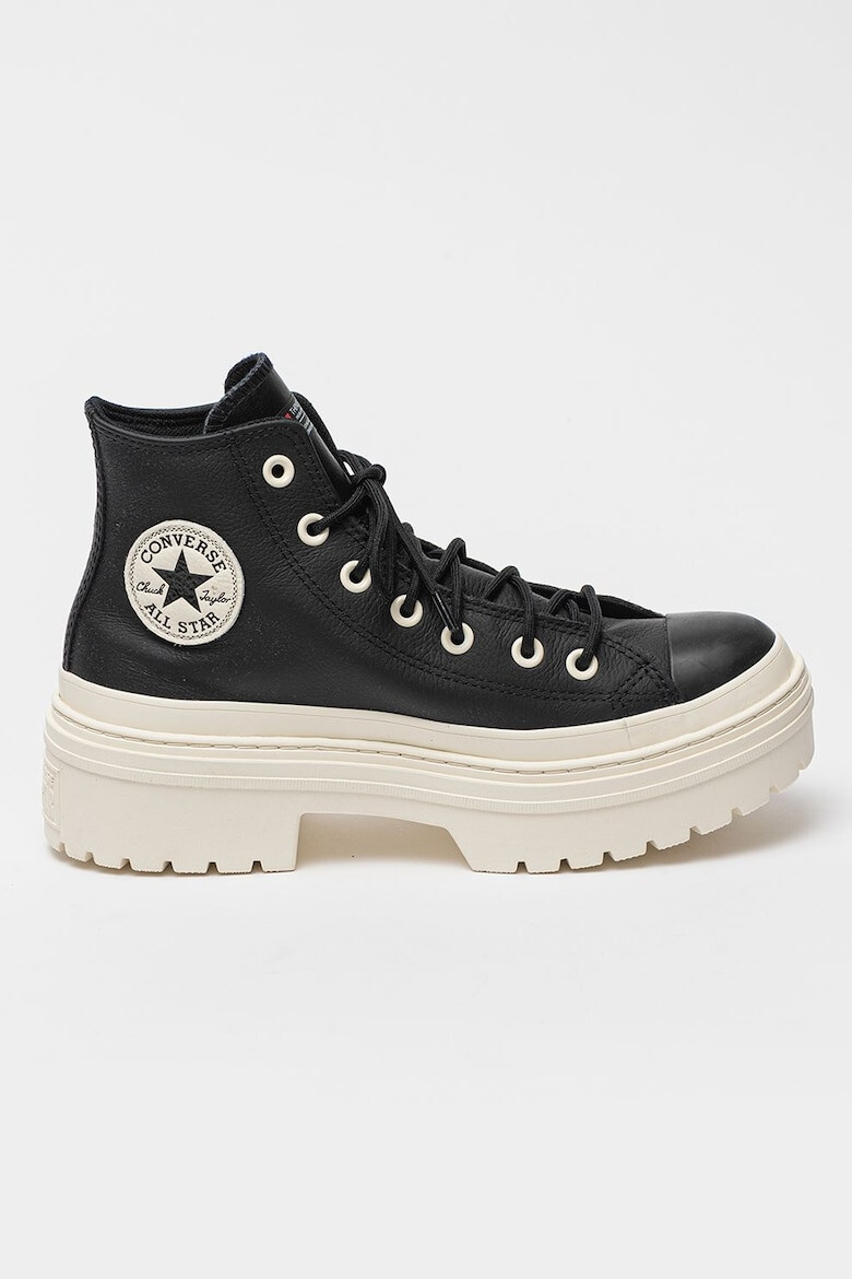 Converse Кецове с лого - Черен/Мръснобял - Pepit.bg