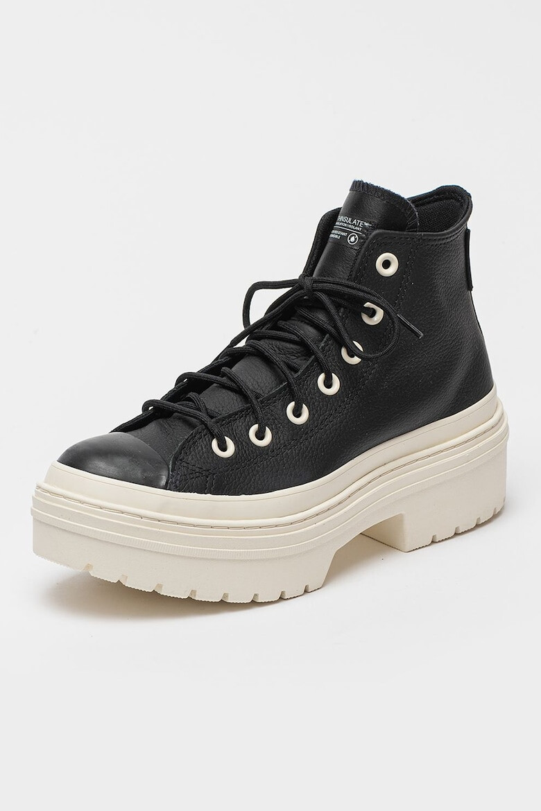 Converse Кецове с лого - Черен/Мръснобял - Pepit.bg