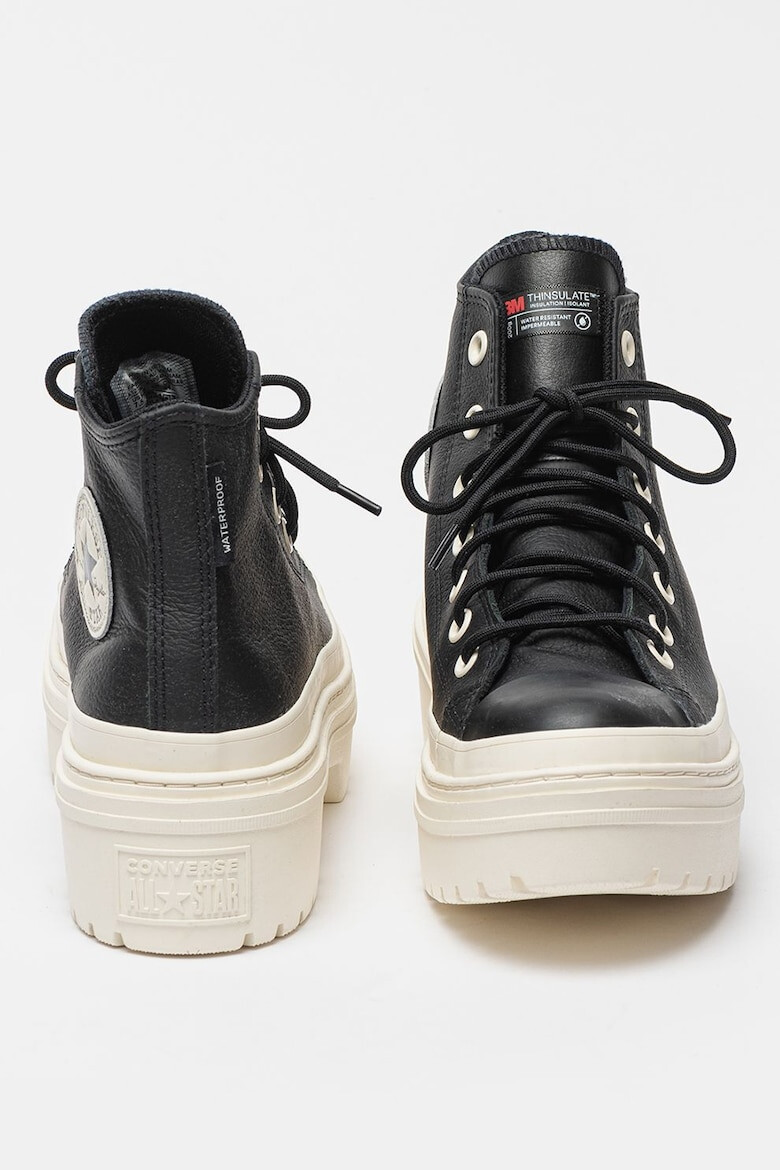 Converse Кецове с лого - Черен/Мръснобял - Pepit.bg