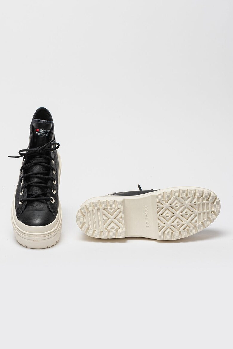 Converse Кецове с лого - Черен/Мръснобял - Pepit.bg
