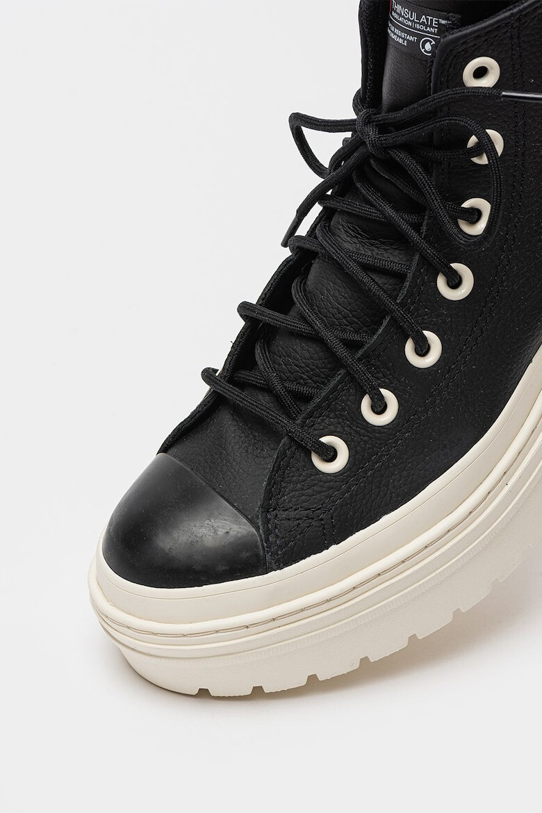 Converse Кецове с лого - Черен/Мръснобял - Pepit.bg