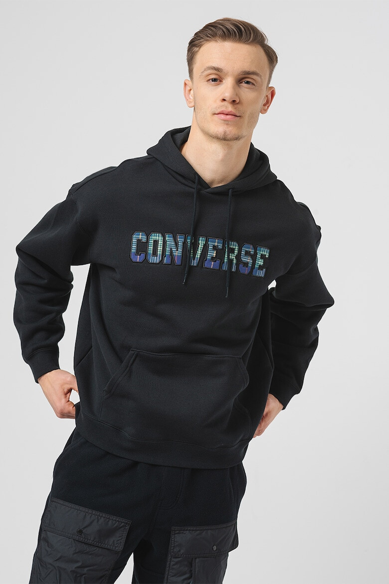 Converse Худи с органичен памук с лого - Pepit.bg