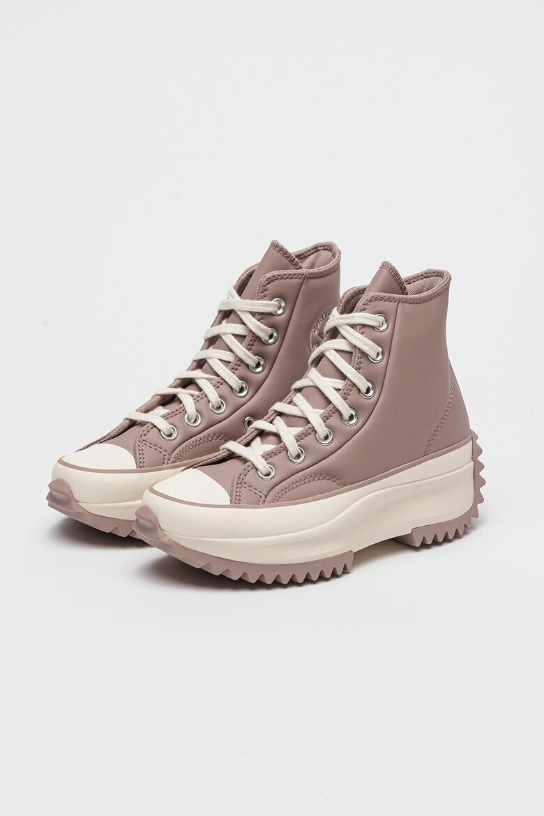 Converse Кожени кецове Run Star Hike с равна платформа - Pepit.bg