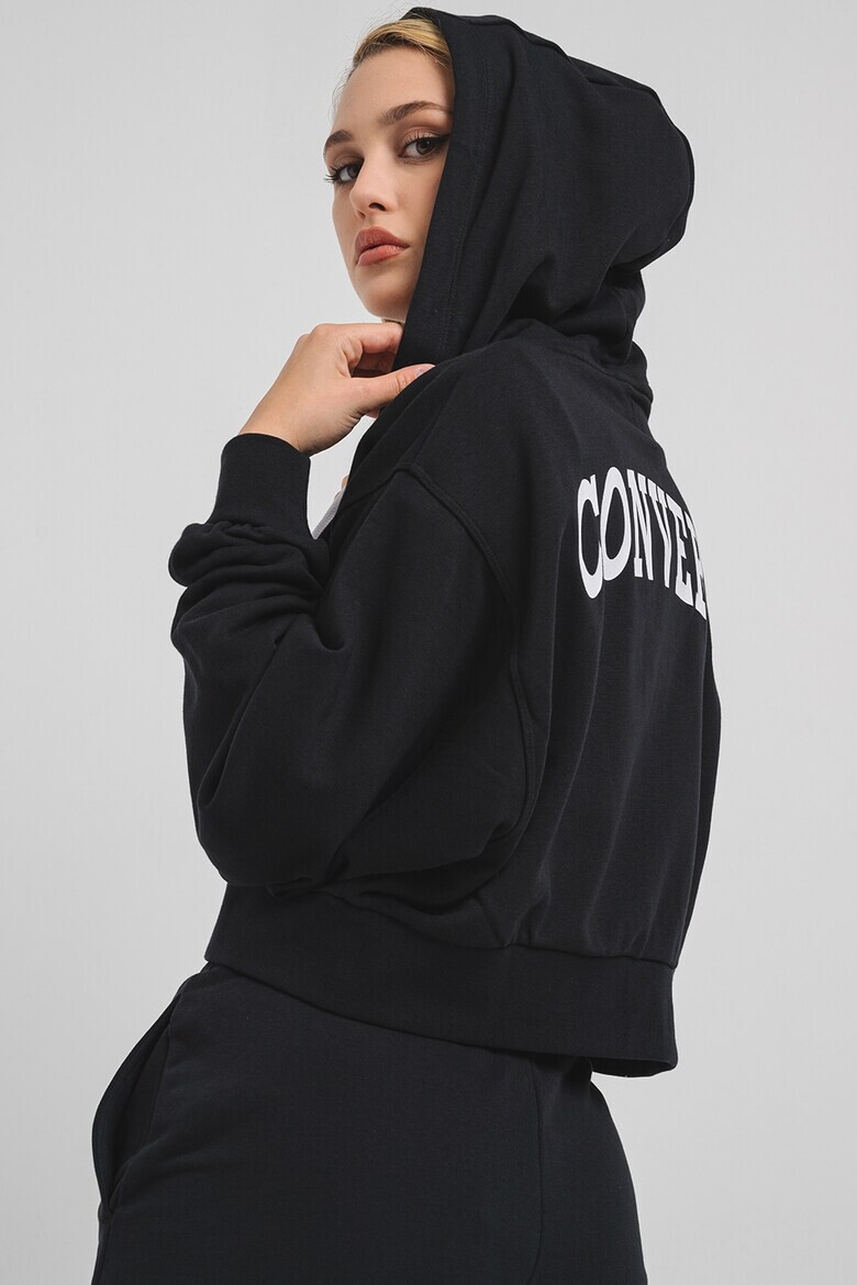 Converse Късо свободно худи с лого - Pepit.bg