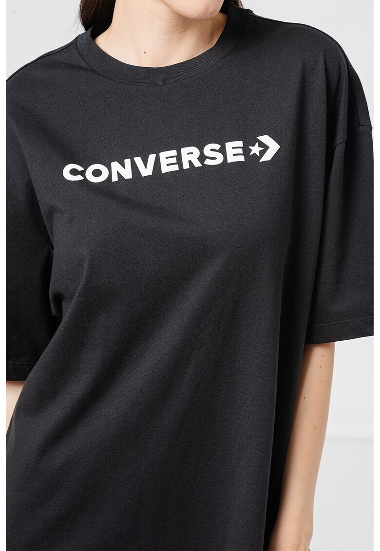 Converse Памучна рокля Icon Play тип тениска - Pepit.bg