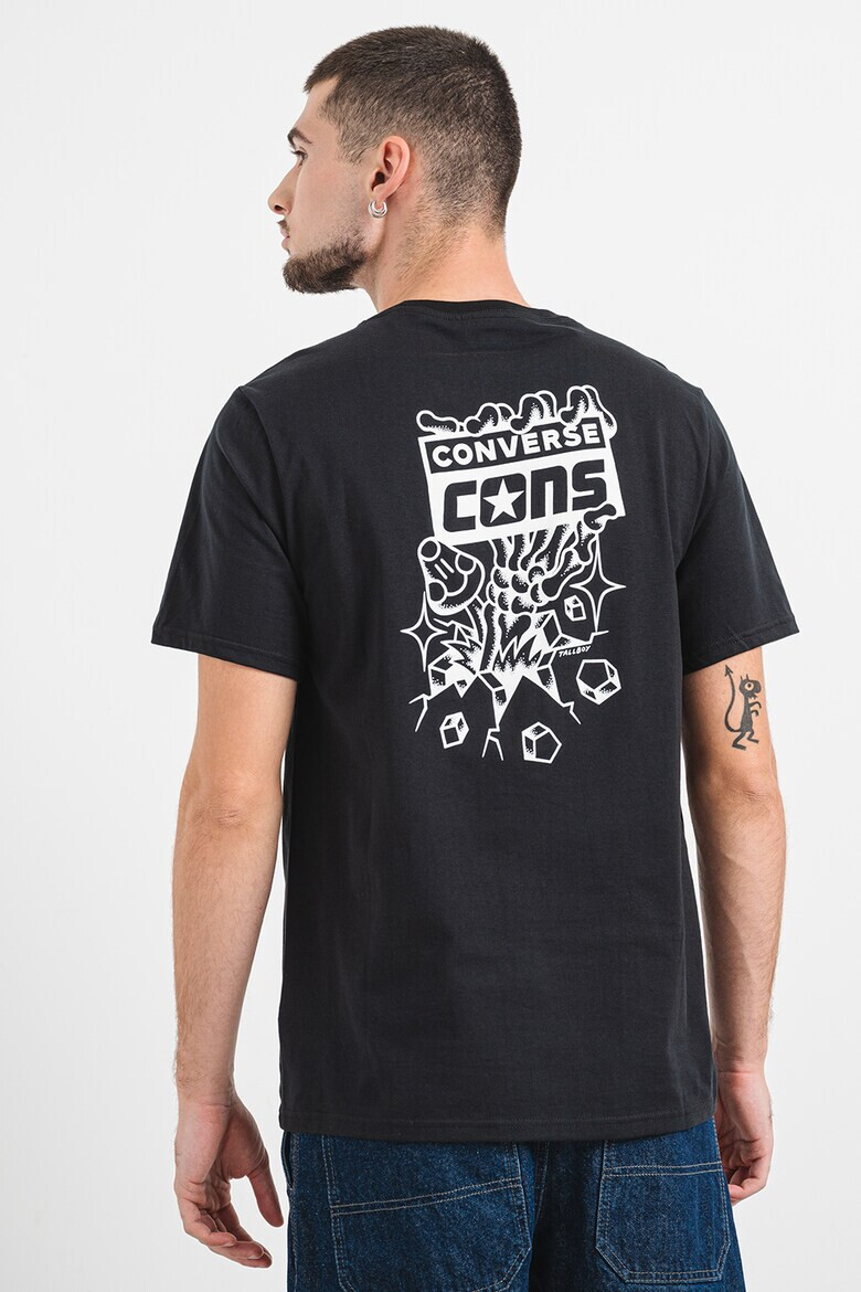 Converse Памучна тениска CONS Skeleton Grip - Pepit.bg