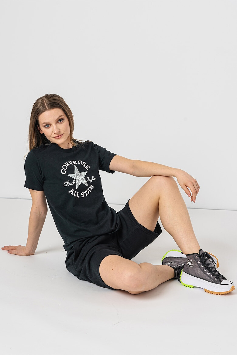 Converse Памучна тениска с лого - Pepit.bg