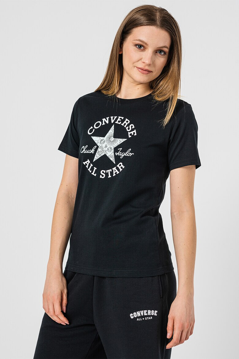 Converse Памучна тениска с лого - Pepit.bg