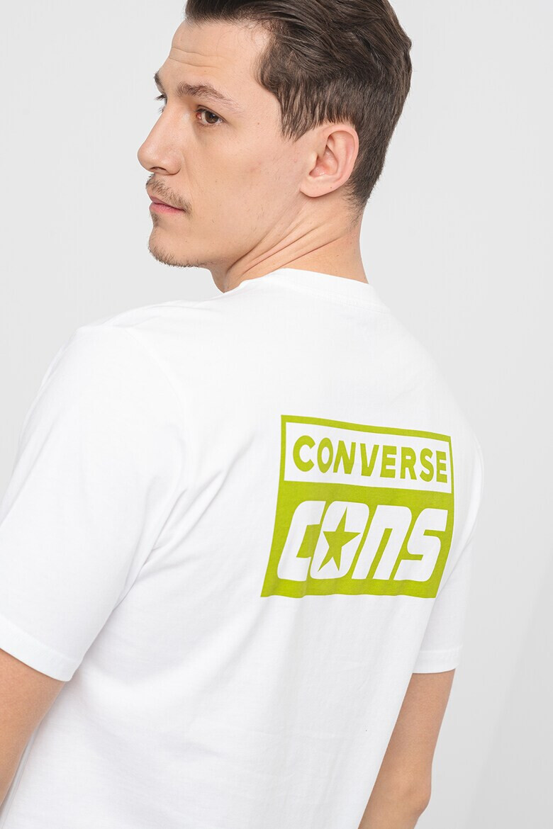 Converse Памучна тениска с лого - Pepit.bg
