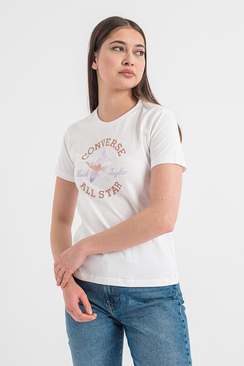 Converse Памучна тениска с лого - Pepit.bg